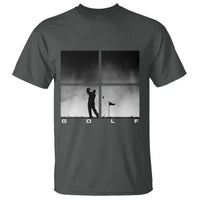 Gift For Sports Lover T Shirt Retro Golf Silhouette Art - Wonder Print Shop