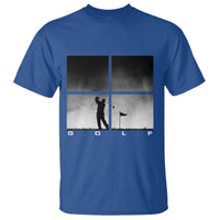 Gift For Sports Lover T Shirt Retro Golf Silhouette Art - Wonder Print Shop
