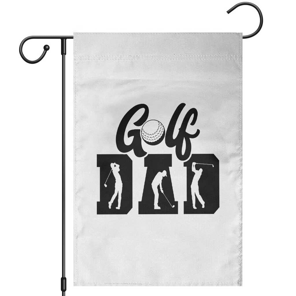 Golf Dad Garden Flag Gift For Sport Lover - Wonder Print Shop