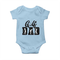 Golf Dad Baby Onesie Gift For Sport Lover - Wonder Print Shop