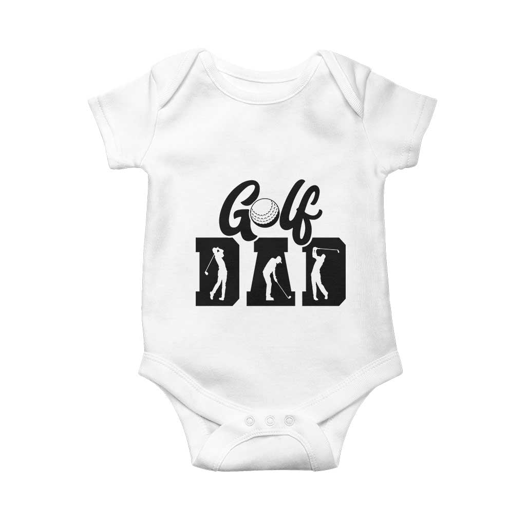Golf Dad Baby Onesie Gift For Sport Lover - Wonder Print Shop