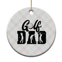 Golf Dad Ceramic Ornament Gift For Sport Lover - Wonder Print Shop