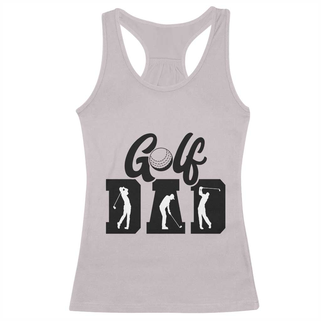 Golf Dad Racerback Tank Top Gift For Sport Lover - Wonder Print Shop