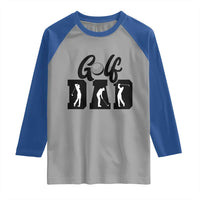Golf Dad Raglan Shirt Gift For Sport Lover - Wonder Print Shop