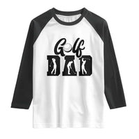 Golf Dad Raglan Shirt Gift For Sport Lover - Wonder Print Shop