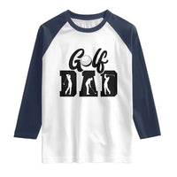 Golf Dad Raglan Shirt Gift For Sport Lover - Wonder Print Shop