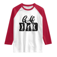 Golf Dad Raglan Shirt Gift For Sport Lover - Wonder Print Shop