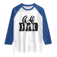 Golf Dad Raglan Shirt Gift For Sport Lover - Wonder Print Shop