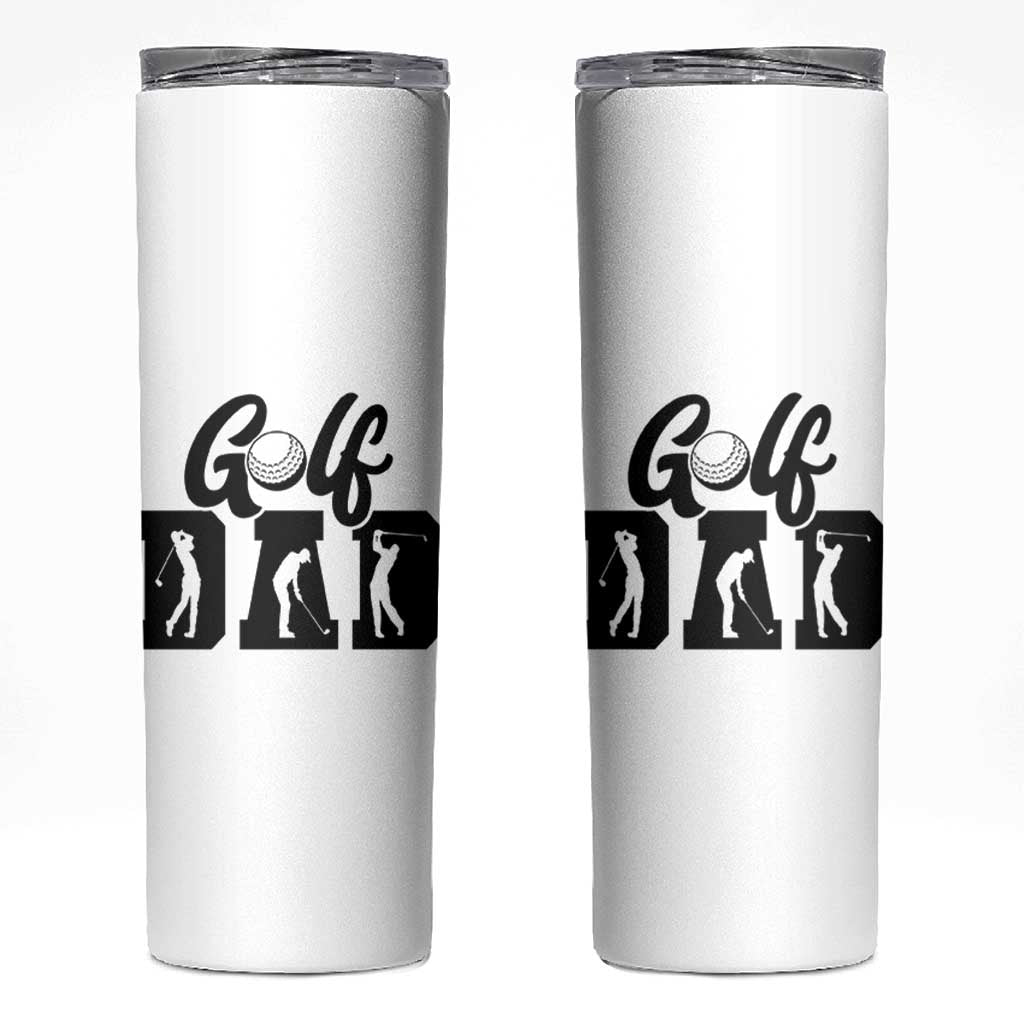 Golf Dad Skinny Tumbler Gift For Sport Lover - Wonder Print Shop