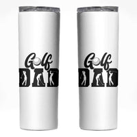 Golf Dad Skinny Tumbler Gift For Sport Lover - Wonder Print Shop
