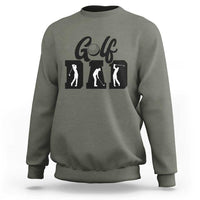 Golf Dad Sweatshirt Gift For Sport Lover - Wonder Print Shop