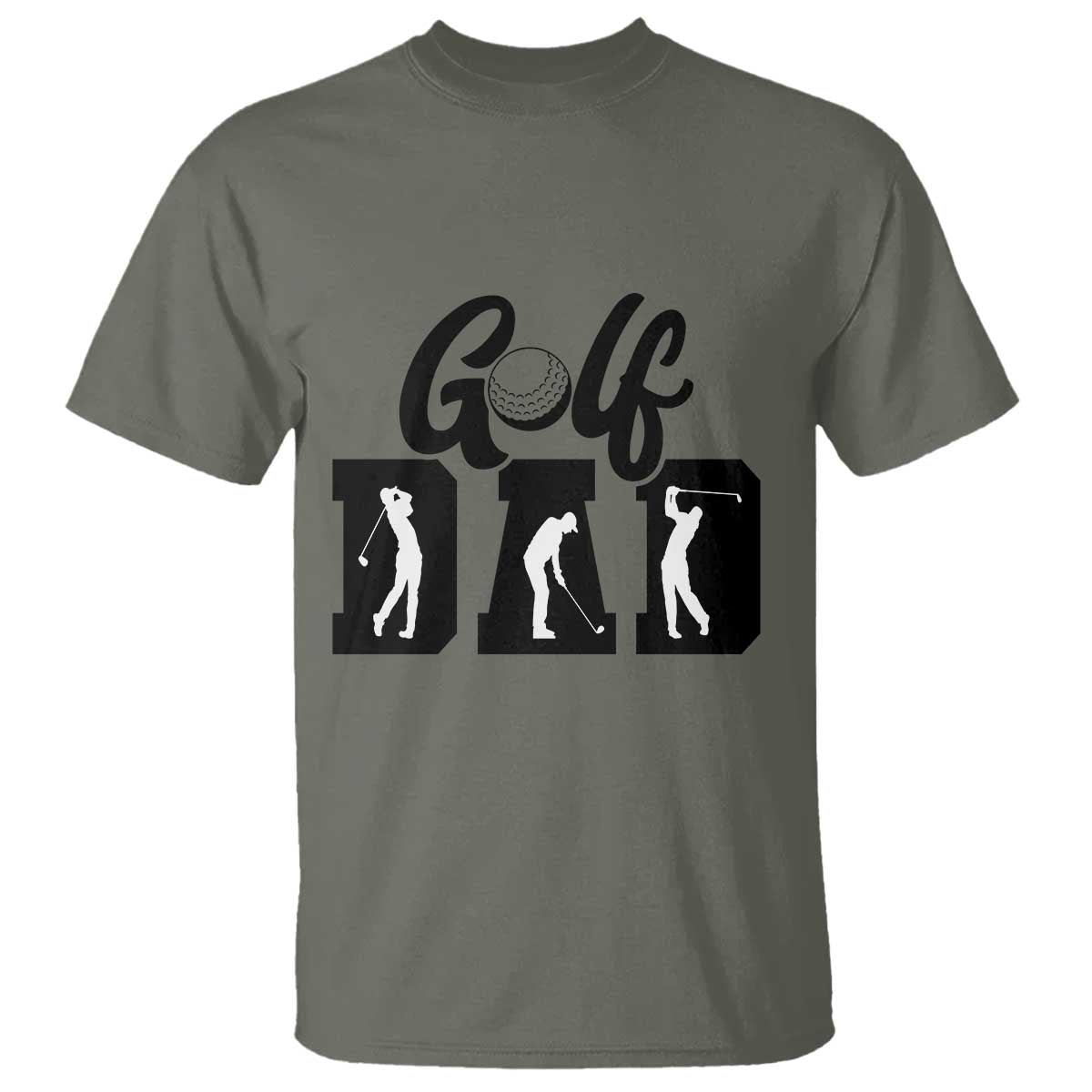 Golf Dad T Shirt Gift For Sport Lover - Wonder Print Shop