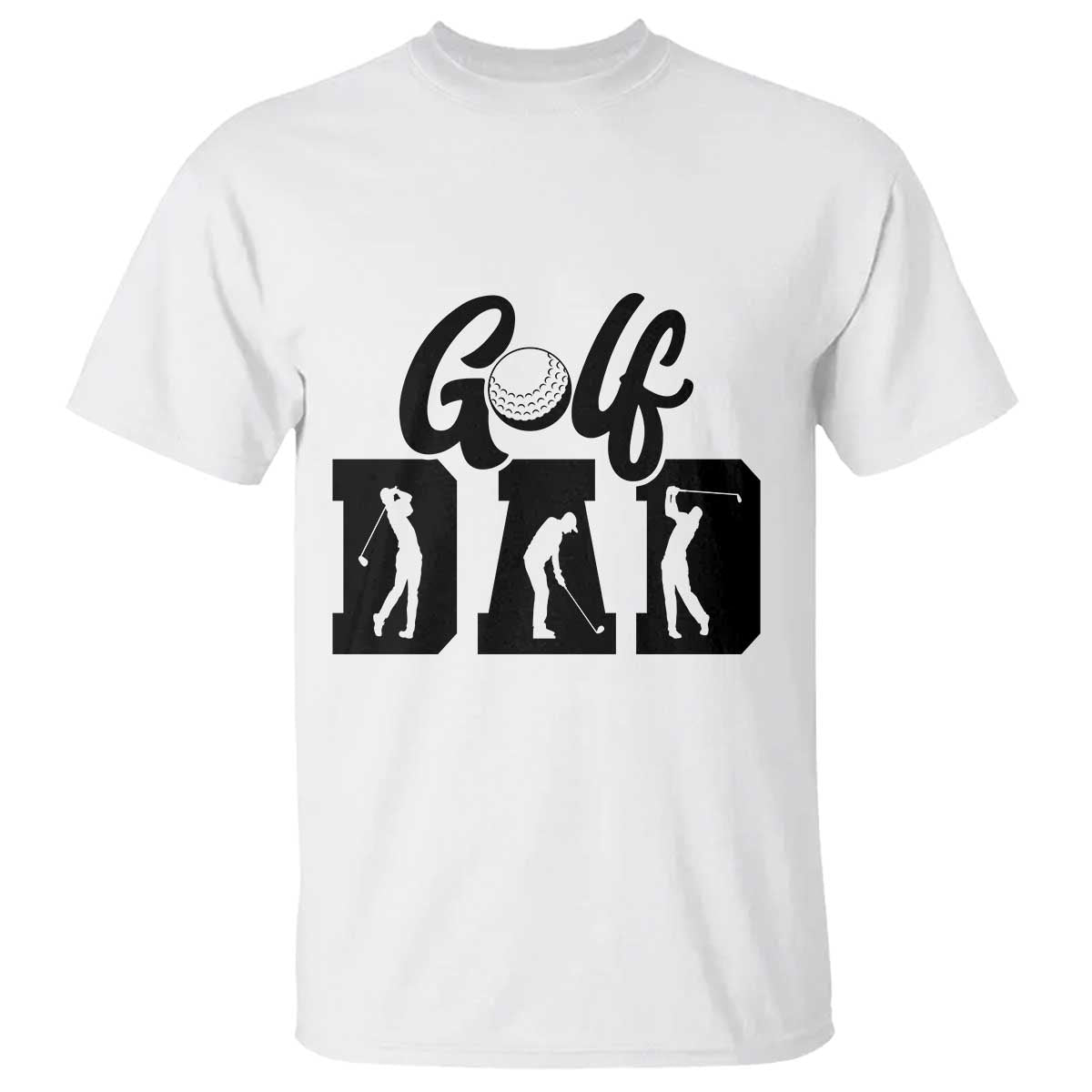 Golf Dad T Shirt Gift For Sport Lover - Wonder Print Shop