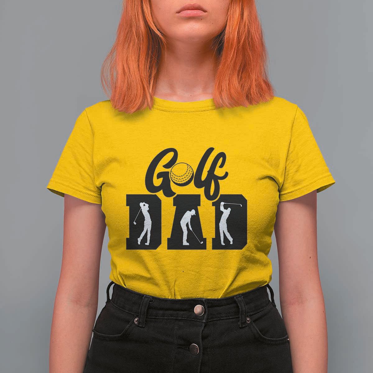 Golf Dad T Shirt For Women Gift For Sport Lover - Wonder Print Shop