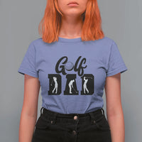 Golf Dad T Shirt For Women Gift For Sport Lover - Wonder Print Shop