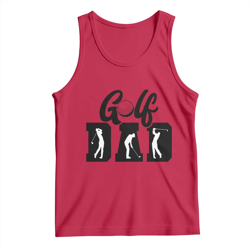 Golf Dad Tank Top Gift For Sport Lover - Wonder Print Shop