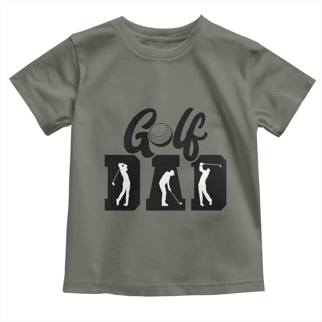 Golf Dad Toddler T Shirt Gift For Sport Lover - Wonder Print Shop