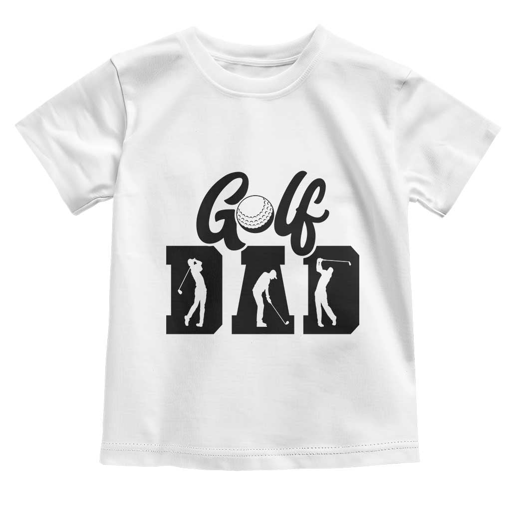Golf Dad Toddler T Shirt Gift For Sport Lover - Wonder Print Shop