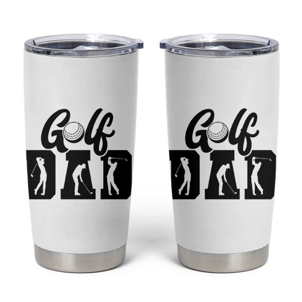 Golf Dad Tumbler Cup Gift For Sport Lover - Wonder Print Shop
