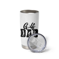 Golf Dad Tumbler Cup Gift For Sport Lover - Wonder Print Shop