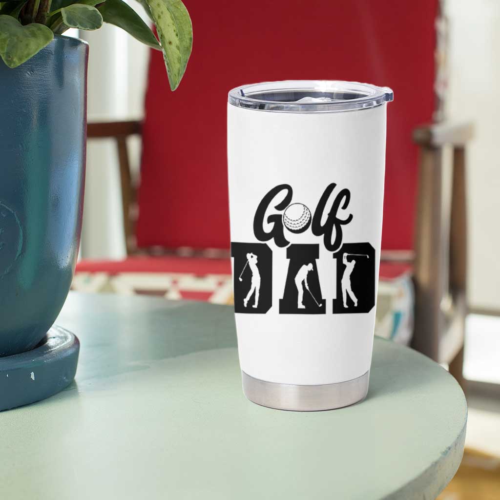 Golf Dad Tumbler Cup Gift For Sport Lover - Wonder Print Shop
