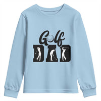 Golf Dad Youth Sweatshirt Gift For Sport Lover - Wonder Print Shop