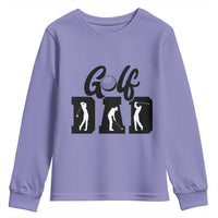 Golf Dad Youth Sweatshirt Gift For Sport Lover - Wonder Print Shop