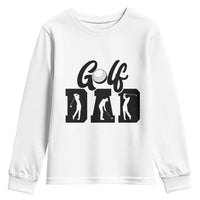 Golf Dad Youth Sweatshirt Gift For Sport Lover - Wonder Print Shop