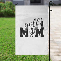 Proud Golf Mom Lifestyle Garden Flag Sports Gift Idea - Wonder Print Shop