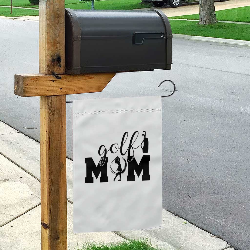 Proud Golf Mom Lifestyle Garden Flag Sports Gift Idea - Wonder Print Shop