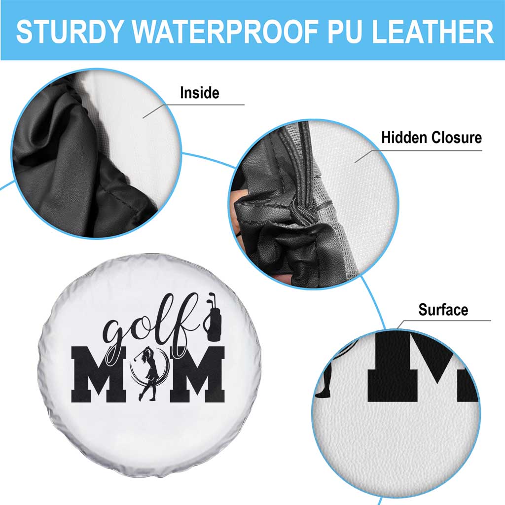 Proud Golf Mom Lifestyle Spare Tire Cover Sports Gift Idea - Wonder Print Shop