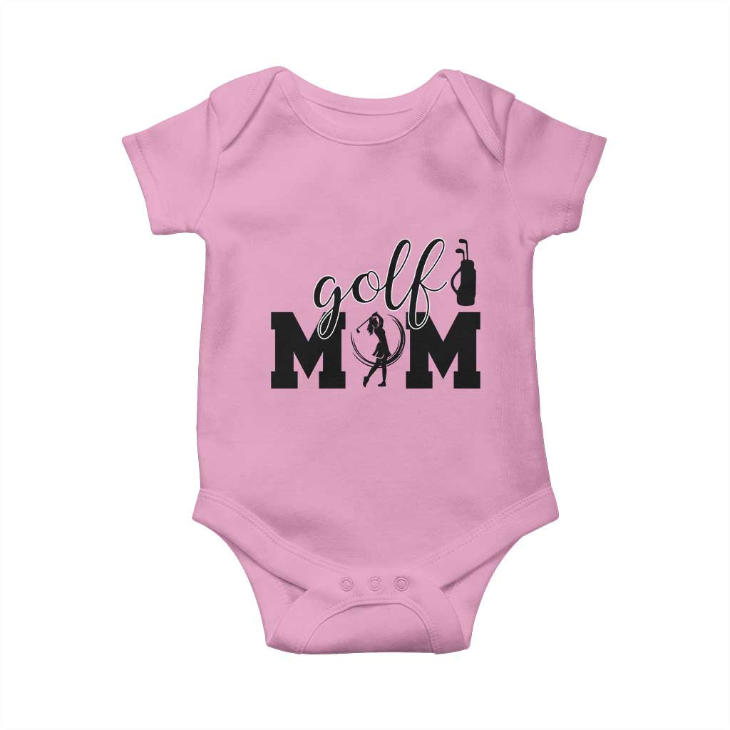 Proud Golf Mom Lifestyle Baby Onesie Sports Gift Idea - Wonder Print Shop