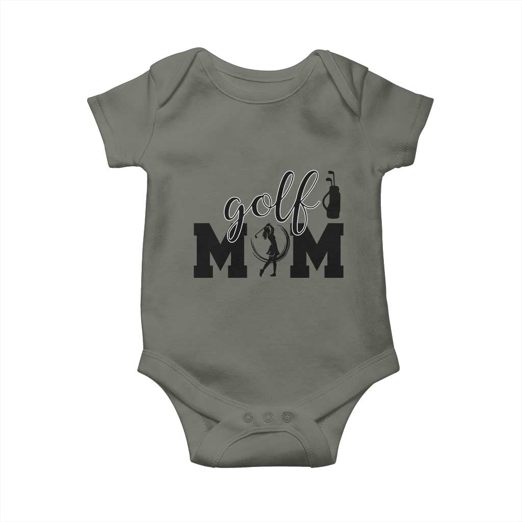 Proud Golf Mom Lifestyle Baby Onesie Sports Gift Idea - Wonder Print Shop