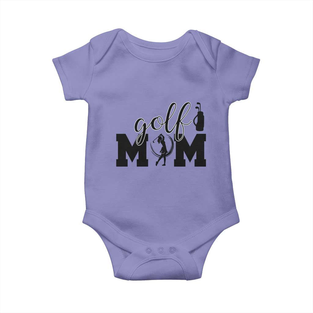 Proud Golf Mom Lifestyle Baby Onesie Sports Gift Idea - Wonder Print Shop