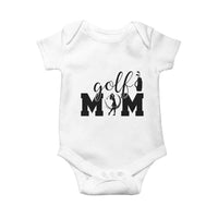 Proud Golf Mom Lifestyle Baby Onesie Sports Gift Idea - Wonder Print Shop
