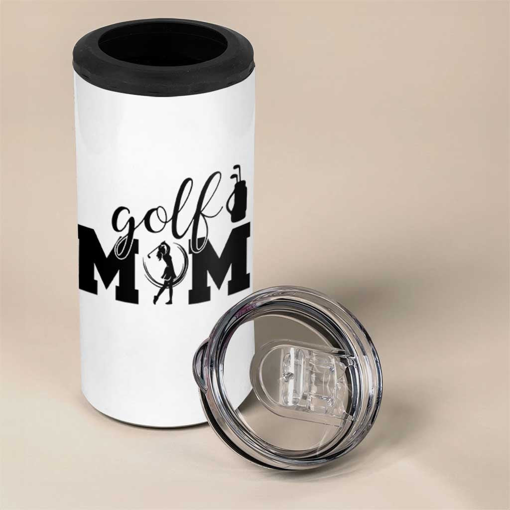 Proud Golf Mom Lifestyle 4 in 1 Can Cooler Tumbler Sports Gift Idea - Wonder Print Shop