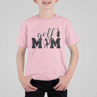 Proud Golf Mom Lifestyle T Shirt For Kid Sports Gift Idea - Wonder Print Shop