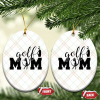 Proud Golf Mom Lifestyle Ceramic Ornament Sports Gift Idea - Wonder Print Shop