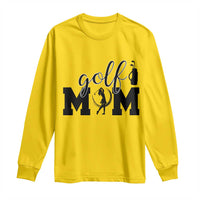 Proud Golf Mom Lifestyle Long Sleeve Shirt Sports Gift Idea - Wonder Print Shop