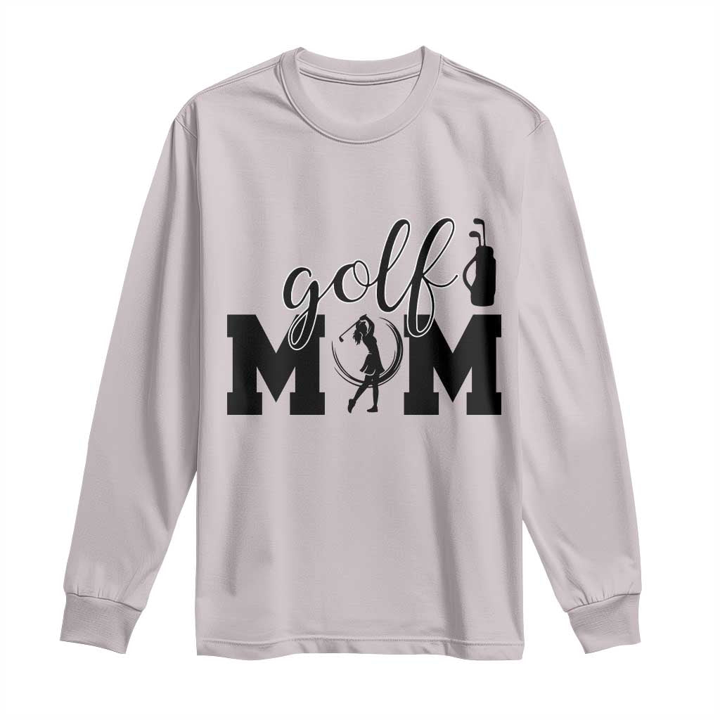 Proud Golf Mom Lifestyle Long Sleeve Shirt Sports Gift Idea - Wonder Print Shop