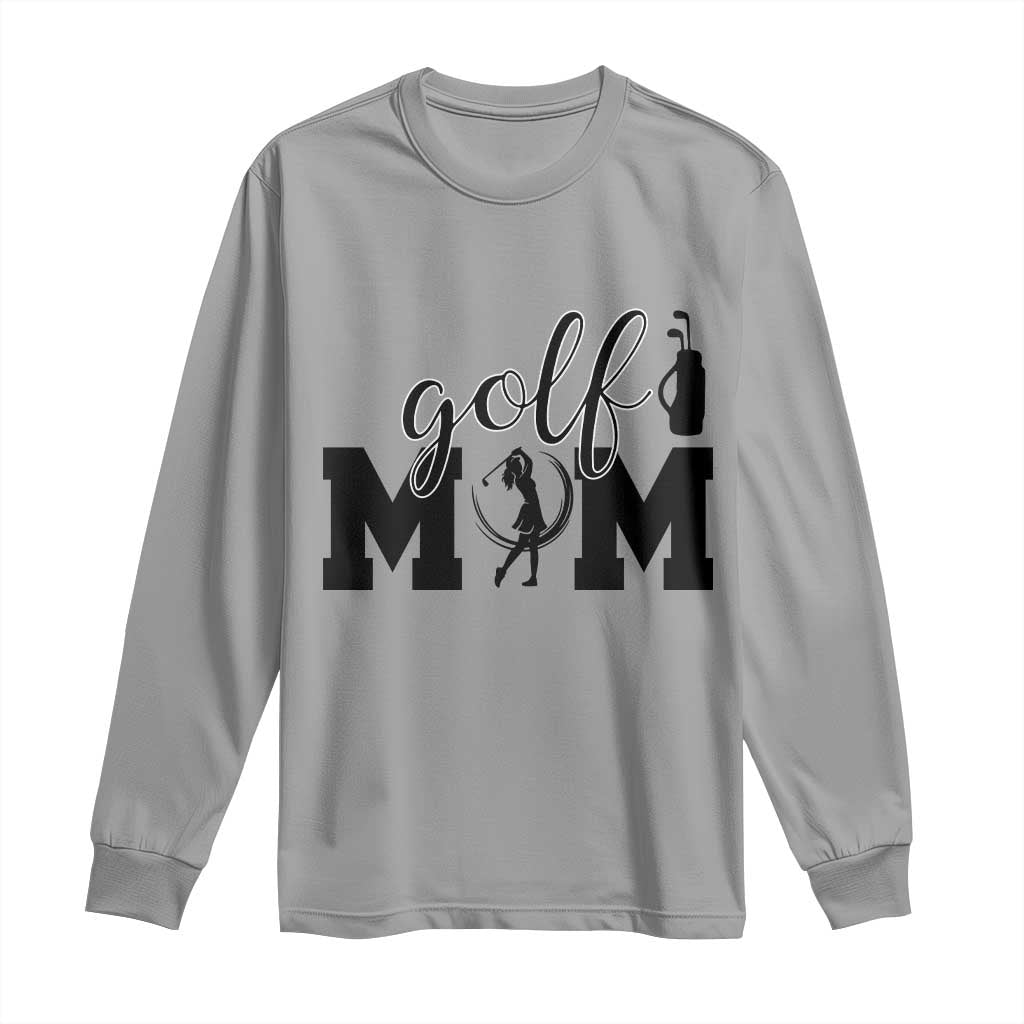 Proud Golf Mom Lifestyle Long Sleeve Shirt Sports Gift Idea - Wonder Print Shop