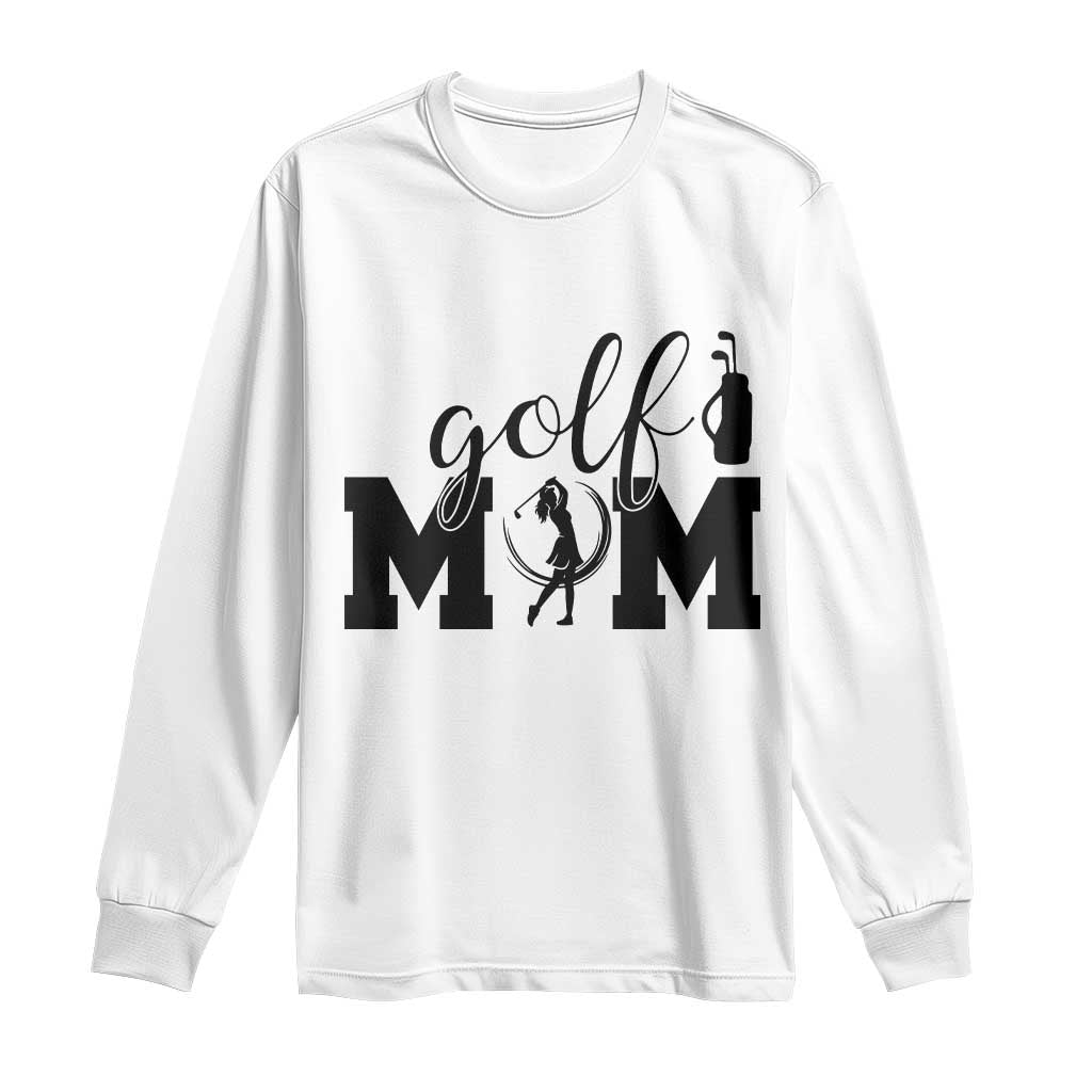 Proud Golf Mom Lifestyle Long Sleeve Shirt Sports Gift Idea - Wonder Print Shop