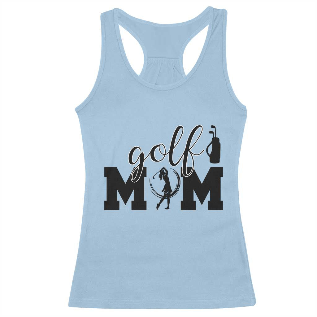 Proud Golf Mom Lifestyle Racerback Tank Top Sports Gift Idea - Wonder Print Shop