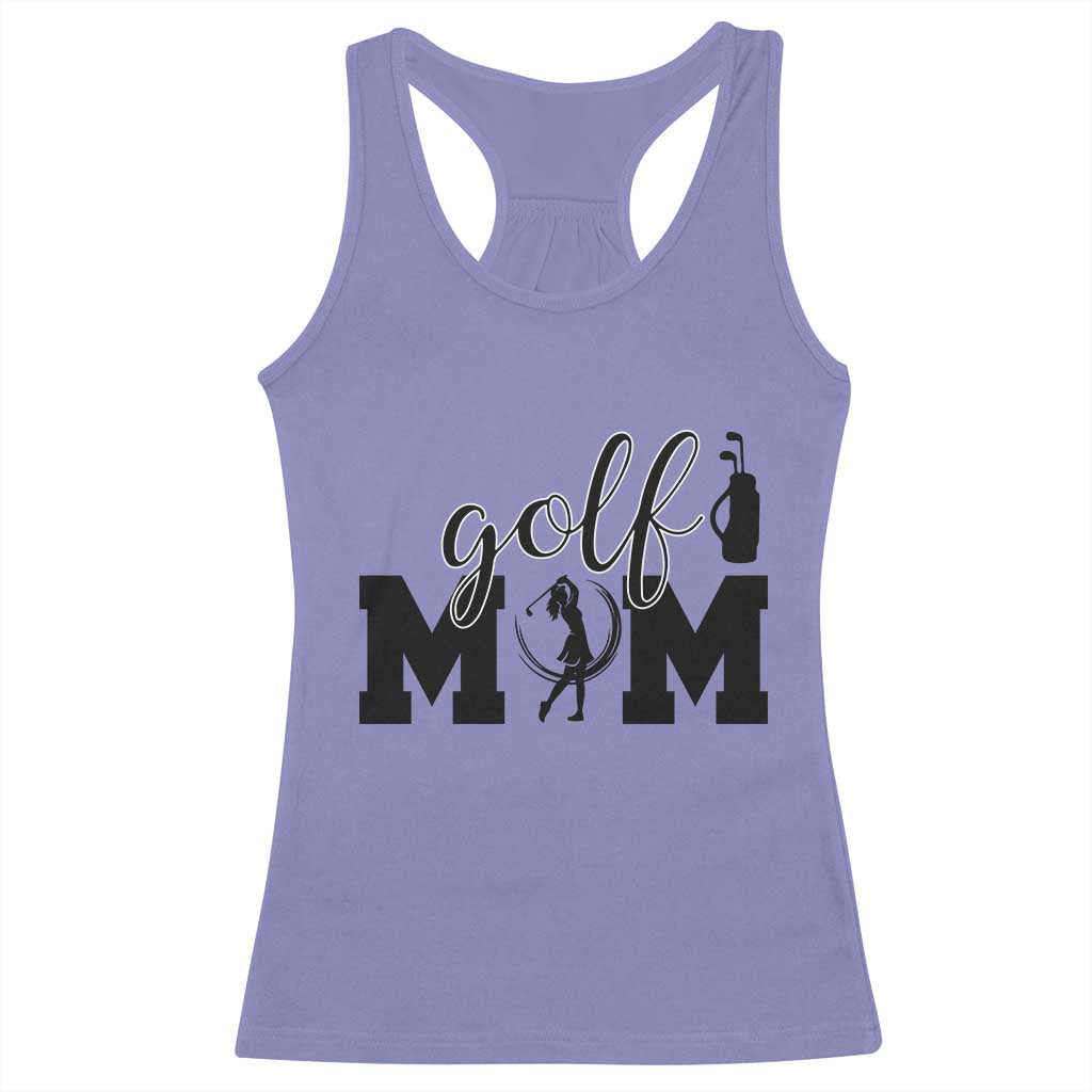 Proud Golf Mom Lifestyle Racerback Tank Top Sports Gift Idea - Wonder Print Shop
