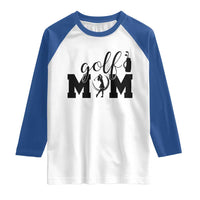 Proud Golf Mom Lifestyle Raglan Shirt Sports Gift Idea - Wonder Print Shop