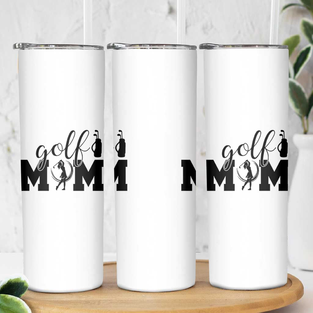 Proud Golf Mom Lifestyle Skinny Tumbler Sports Gift Idea - Wonder Print Shop