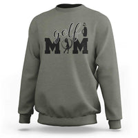 Proud Golf Mom Lifestyle Sweatshirt Sports Gift Idea - Wonder Print Shop