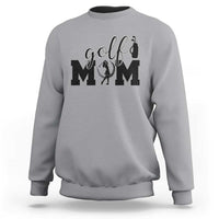 Proud Golf Mom Lifestyle Sweatshirt Sports Gift Idea - Wonder Print Shop