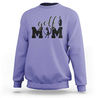 Proud Golf Mom Lifestyle Sweatshirt Sports Gift Idea - Wonder Print Shop