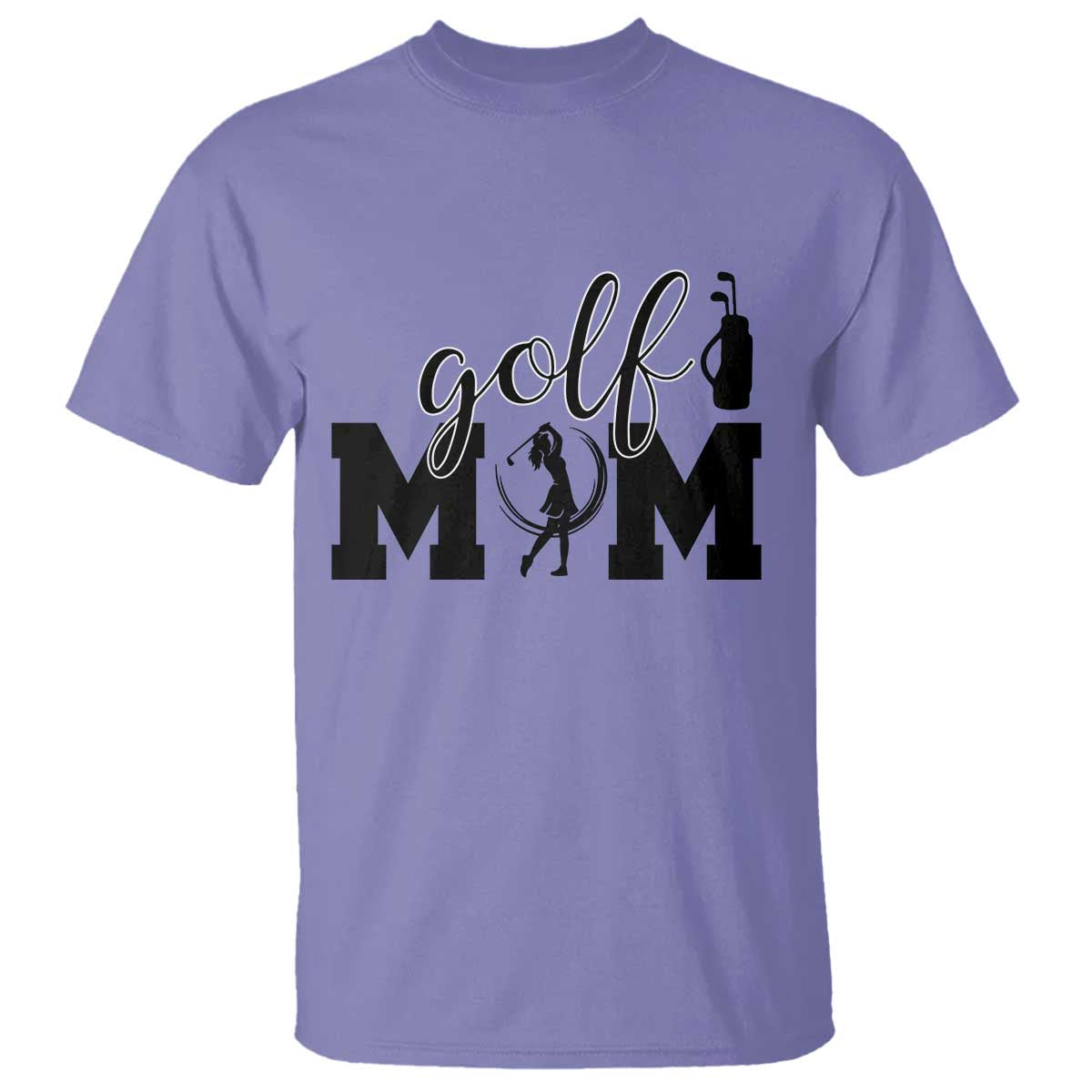 Proud Golf Mom Lifestyle T Shirt Sports Gift Idea - Wonder Print Shop